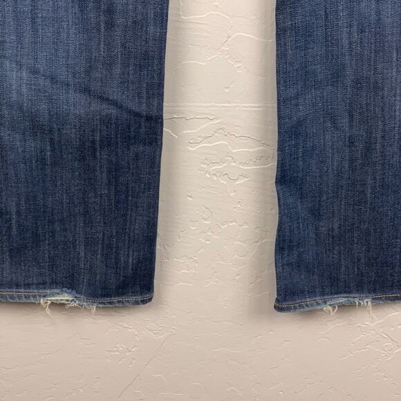 AG Adriano Goldschmidt The Elite Boot Cut Jeans Dark Wash Slight Flare Mid Rise - Picture 11 of 11